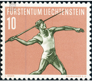 Sports  - Liechtenstein 1956 - 10 Rappen