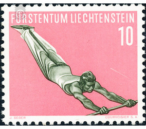 Sports  - Liechtenstein 1957 - 10 Rappen