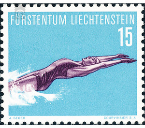 Sports  - Liechtenstein 1958 - 15 Rappen