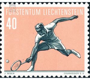 Sports  - Liechtenstein 1958 - 40 Rappen