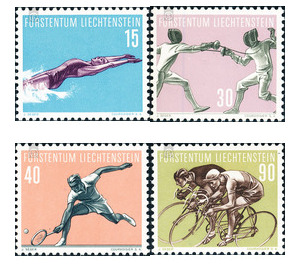 Sports  - Liechtenstein 1958 Set