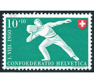 Sports  - Switzerland 1950 - 10 Rappen