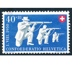 Sports  - Switzerland 1950 - 40 Rappen