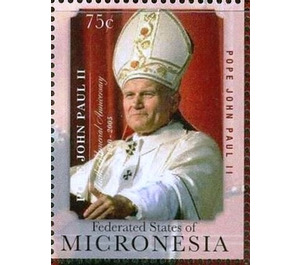 St. John Paul II (1920-2005) - Micronesia / Micronesia, Federated States 2015 - 75