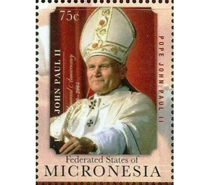 St. John Paul II (1920-2005) - Micronesia / Micronesia, Federated States 2015 - 75