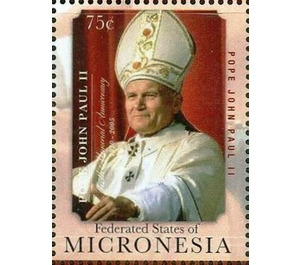 St. John Paul II (1920-2005) - Micronesia / Micronesia, Federated States 2015 - 75