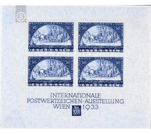 stagecoach  - Austria / I. Republic of Austria 1933 - 50 Groschen