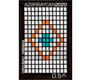 Stained Glass from Ordubad - Azerbaijan 2020 - 0.50