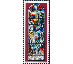 stained glass  - Liechtenstein 1978 - 20 Rappen