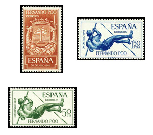 Stamp Day 1965 - Central Africa / Equatorial Guinea  / Fernando Po 1965 Set