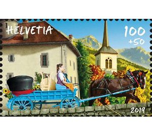 Stamp Day 2019 - Bulle  - Switzerland 2019 - 100 Rappen