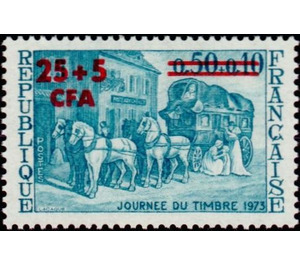 Stamp day - East Africa / Reunion 1973