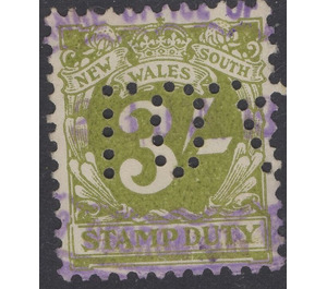 Stamp Duty - Numerals - Melanesia / New South Wales 1950 - 3