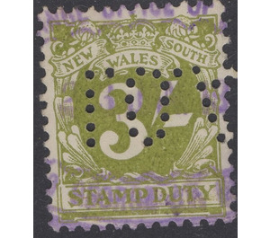 Stamp Duty - Numerals - Melanesia / New South Wales 1950 - 3