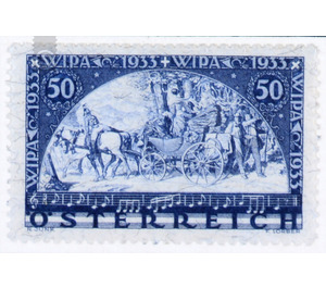 Stamp Exhibition  - Austria / I. Republic of Austria 1933 - 50 Groschen