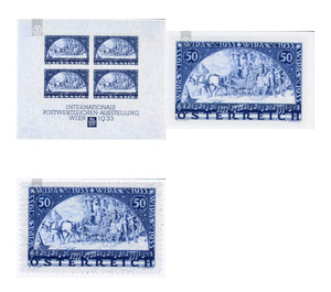 Stamp Exhibition - Austria / I. Republic of Austria Series