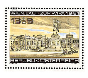 Stamp Exhibition  - Austria / II. Republic of Austria 1981 - 16 Shilling