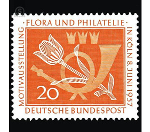 Stamp exhibition Flora and Philately  - Germany / Federal Republic of Germany 1957 - 20