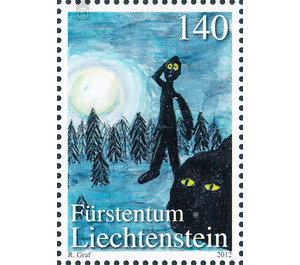 Stamp Exhibition - LIBA  - Liechtenstein 2012 - 140 Rappen