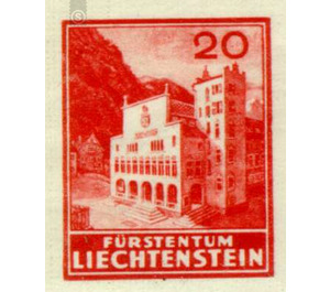 Stamp Exhibition  - Liechtenstein 1936 - 20 Rappen