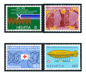 Stamp Exhibition  - Switzerland 1975 Set