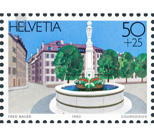 Stamp Exhibition  - Switzerland 1990 - 50 Rappen