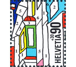 Stamp Exhibition  - Switzerland 1999 - 90 Rappen