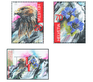 Stamp Exhibition  - Switzerland 2003 Set