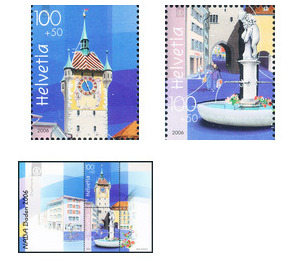 Stamp Exhibition  - Switzerland 2006 Set