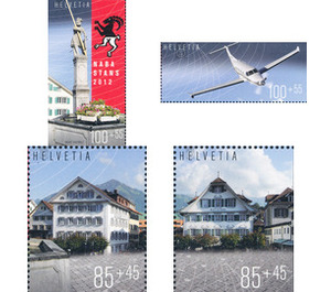Stamp Exhibition  - Switzerland 2012 Set