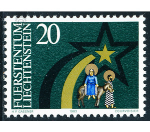 star  - Liechtenstein 1983 - 20 Rappen