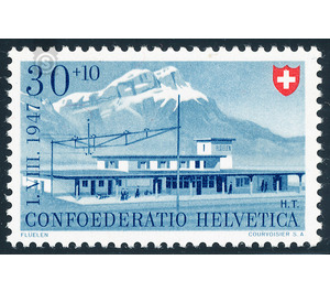 stations  - Switzerland 1947 - 30 Rappen