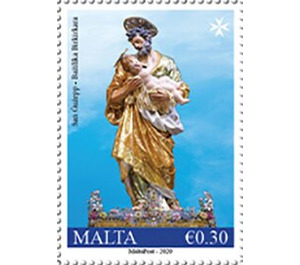 Statue from Basilica of St. Helen, Birkirkara - Malta 2020 - 0.30
