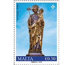 Statue from Church of the Blessed Virgin, Rabat - Malta 2020 - 0.30