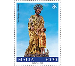 Statue from Ghaxaq Parish Church - Malta 2020 - 0.30