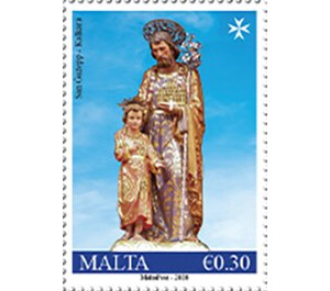 Statue from Kalkara Parish Church - Malta 2020 - 0.30