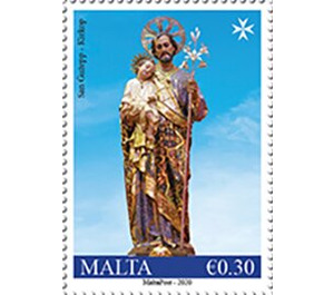 Statue from Kirkop Parish Church - Malta 2020 - 0.30