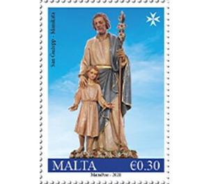 Statue from Manikata Parish Church - Malta 2020 - 0.30