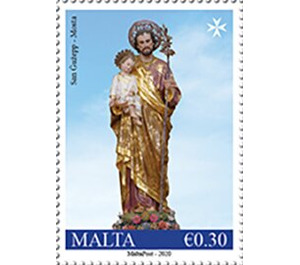 Statue from Mosta Basilica - Malta 2020 - 0.30
