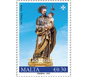 Statue from Msida Parish Church - Malta 2020 - 0.30