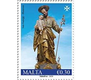 Statue from St. Cajetan Parish Church, Hamrun - Malta 2020 - 0.30