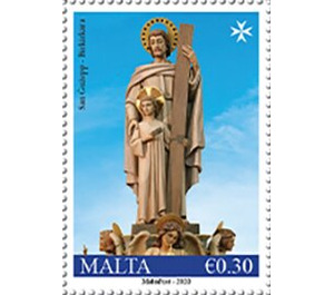 Statue from St. Joseph th Worker Parish Church, Birkirkara - Malta 2020 - 0.30