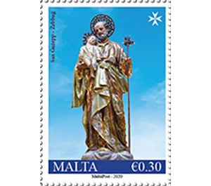 Statue from Zebbug Parich Church - Malta 2020 - 0.30