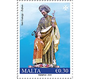 Statue from Zejtun Parish Church - Malta 2020 - 0.30