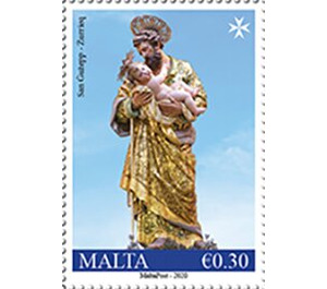 Statue from Zurrieq Parish Church - Malta 2020 - 0.30
