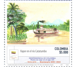 Steamboat on Catatumbo River - South America / Colombia 2021