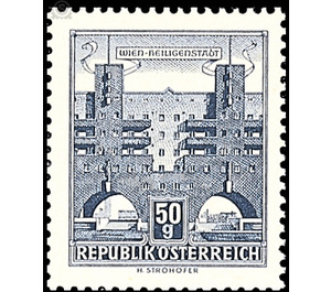 Structures  - Austria / II. Republic of Austria 1959 - 50 Groschen