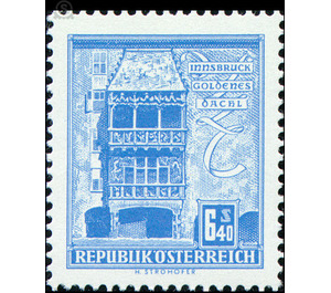Structures  - Austria / II. Republic of Austria 1960 - 6.40 Shilling