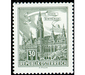 Structures  - Austria / II. Republic of Austria 1962 - 30 Groschen