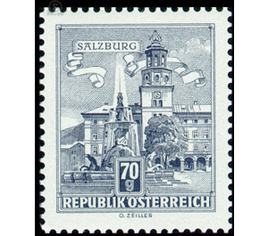 Structures  - Austria / II. Republic of Austria 1962 - 70 Groschen